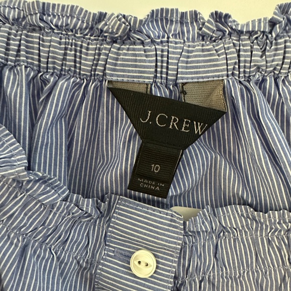 J. Crew Button Down Cotton Tank - Picture 3 of 3